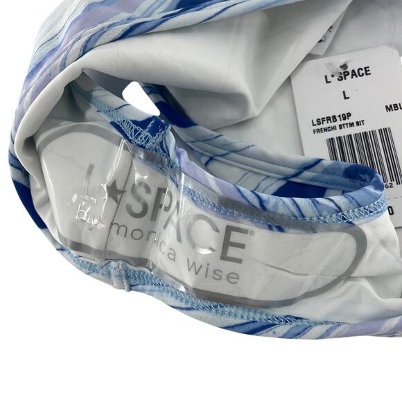 L SPACE MARBLE FRENCH BIKINI BOTTOM | L - Picture 5 of 7